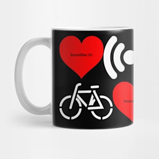 Heart Sound Bike Heart W Mug